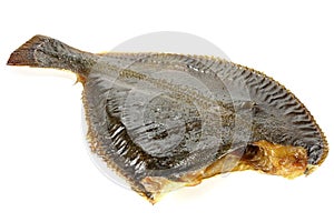 Smoked flounder