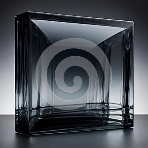 Smoked Glass with Soft Reflections photo