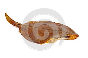 Smoked headless flatfish