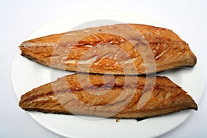 Smoked mackerel fillets