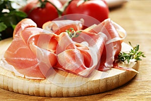 Smoked Parma ham