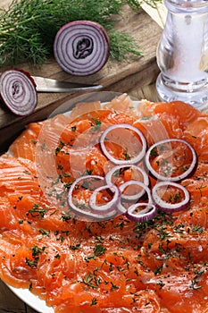 Smoked salmon