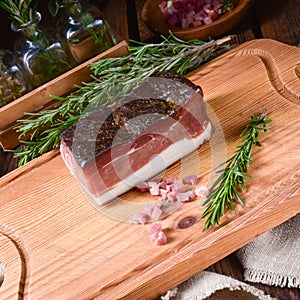 Smoked South Tyrolean bacon