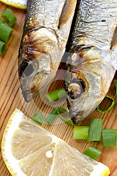 Smoked sprat-appetizing snack