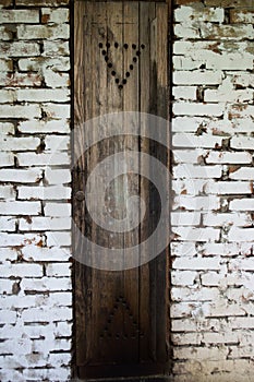 Smokehouse door