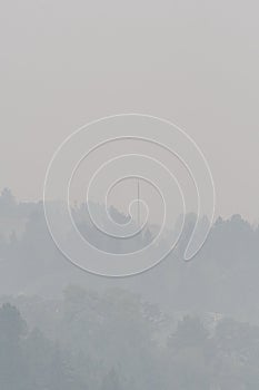 A Smokey Day in Pullman