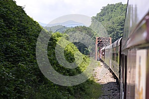 Smokey Mountain Railroad thru the Smokey Mountains