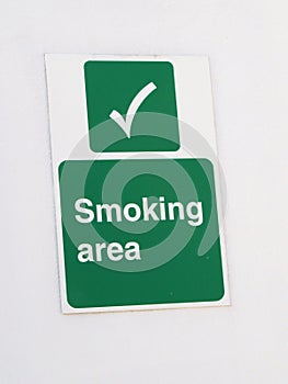 Smoking Area