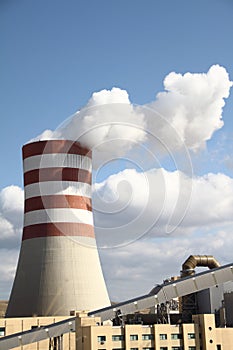 Smoking chimney