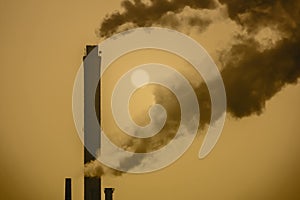 smoking chimneys air pollution environment