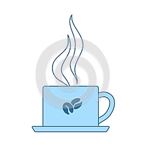 Smoking Cofee Cup Icon