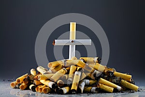 Smoking-death photo