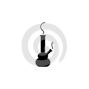 smoking hookah icon. Bad habit Elements for mobile concept and web apps. Icon for website design and development, app development.