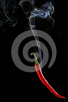 Smoking hot chilli