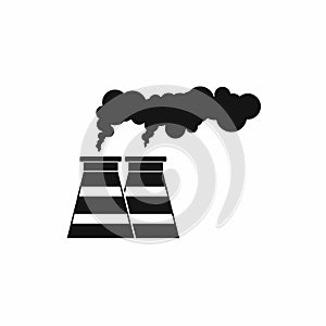 Smoking pipe icon, simple style