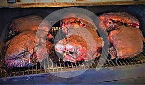 Smoking Pork Shoulders on a Traeger Pellet Smoker