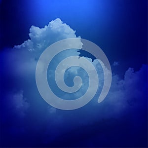 Smoky clouds  blue color mixture effects texture background wallpaper.
