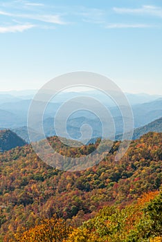 Smoky Mountain Fall Panorama III