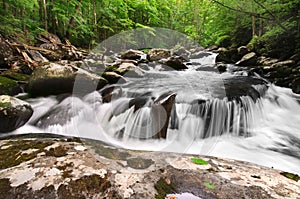 Smoky Mountain Waterfall photo