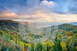 Smoky Mountains in Autumn