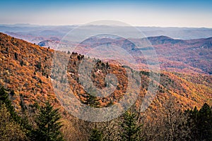 Smoky Mountains in fall