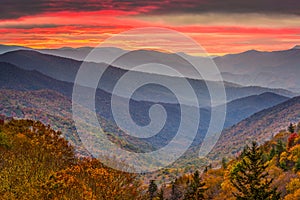 Smoky Mountains National Park, Tennessee, USA Autumn