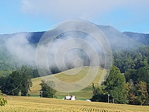 Smoky Mountains North Carolina above Maggie valley nc