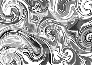 Smoky swirls, wave flow water. Abstract fluid trending background. Smooth twisted lines
