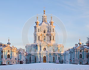 Smolny. Saint-Petersburg. Russia photo