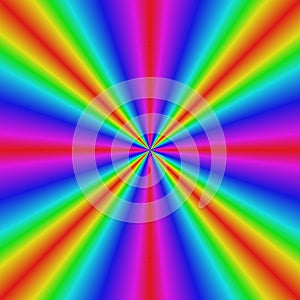 Smooth gradient sun light refraction background