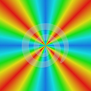 Smooth gradient sun light refraction background