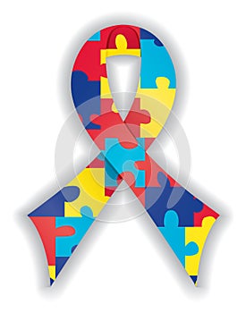 Smooth Autism Ribbon