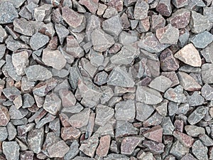 smooth background of small stones
