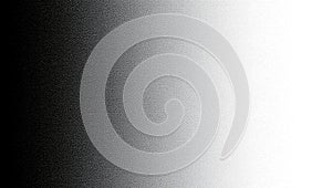 Smooth black to white gradient with subtle noise and texture.