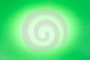 Smooth bright beautiful green background. light center, gradient