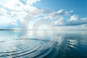Background With Soft Waves photo