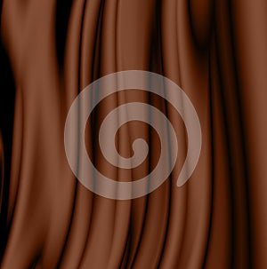 Smooth chocolate waves