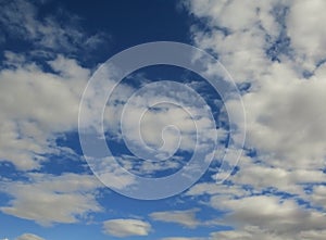 Smooth clouds texture, gradient day time sky background