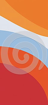 Smooth, colorful shapes overlapping create a modern, dynamic abstract background featuring a visually captivating design