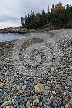 Smooth Colorful Stones, Little Hunters Beach, Acadia National Park, Maine