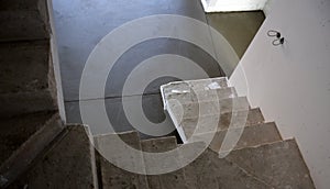 Smooth concreted floor