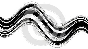 Are smooth and continuous, emphasizing fluidity and flow in the