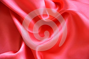 Smooth elegant crimson silk can use as background