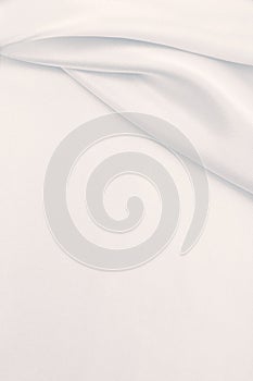 Smooth elegant grey silk or satin luxury cloth as wedding background. Luxurious background design