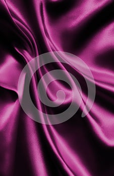 Smooth elegant pink silk or satin as background
