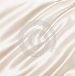 Smooth elegant white silk as wedding background