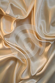 Smooth gold silk for background