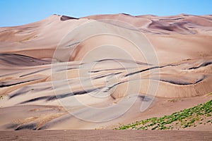 Smooth Golden Sand at the Great Sand Dunes National Park and Preserve, Colorado