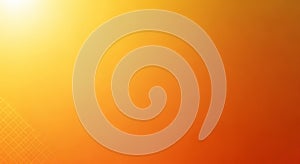 Smooth gradient background transitioning from bright yellow to deep orange with subtle grid pattern