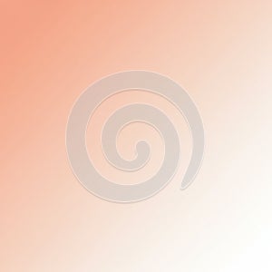 A smooth gradient background transitioning from a soft peach to light cream. The image